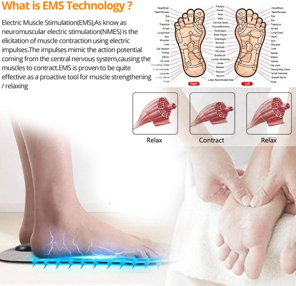Relivio™ EMS Foot Massager