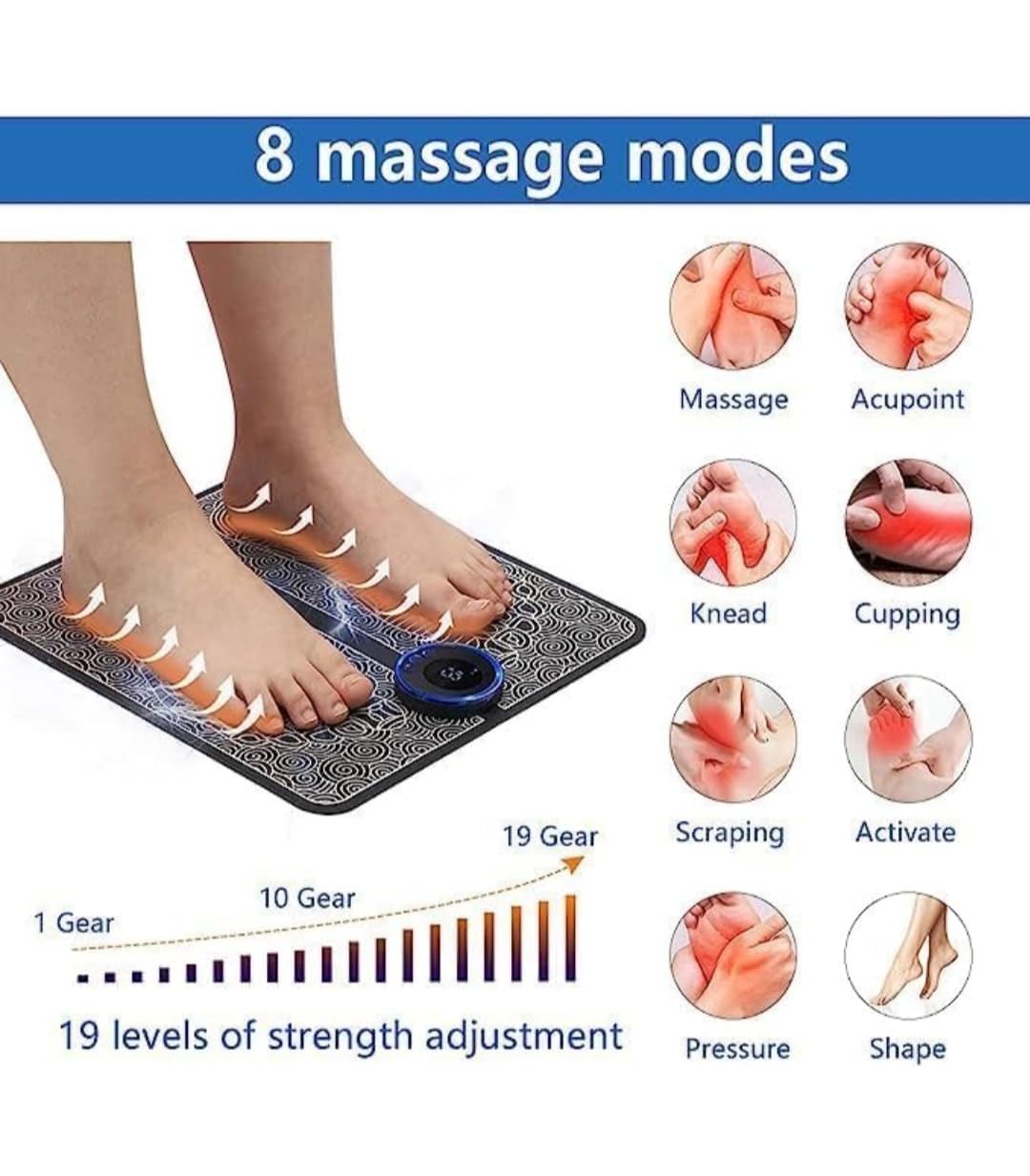 Relivio™ EMS Foot Massager