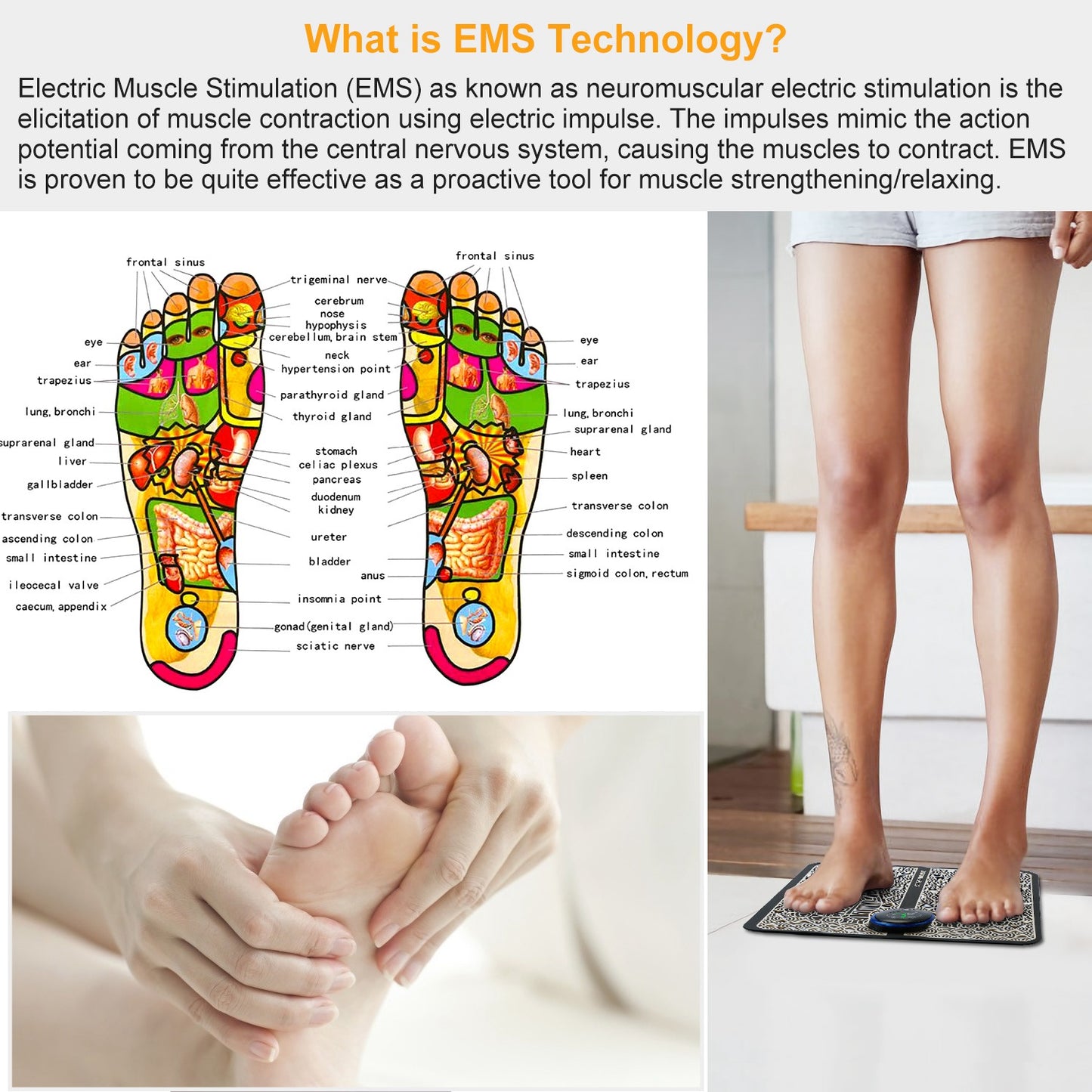 Relivio™ EMS Foot Massager